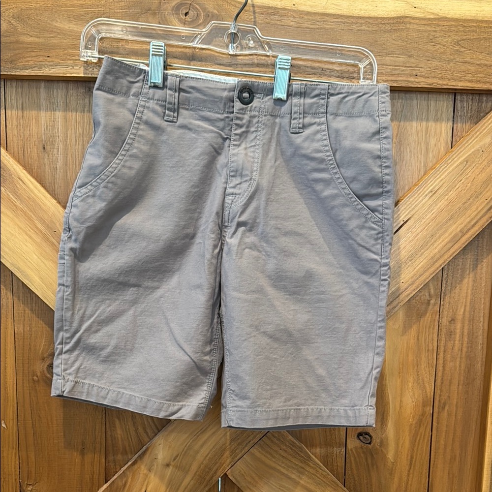 Men's Gray Casual Shorts